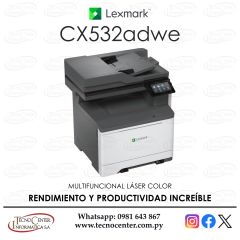 Multifuncional Láser Color Lexmark CX532adwe